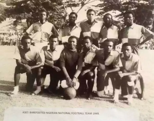 Throwback Photos of Nigeria’s First National Football Team